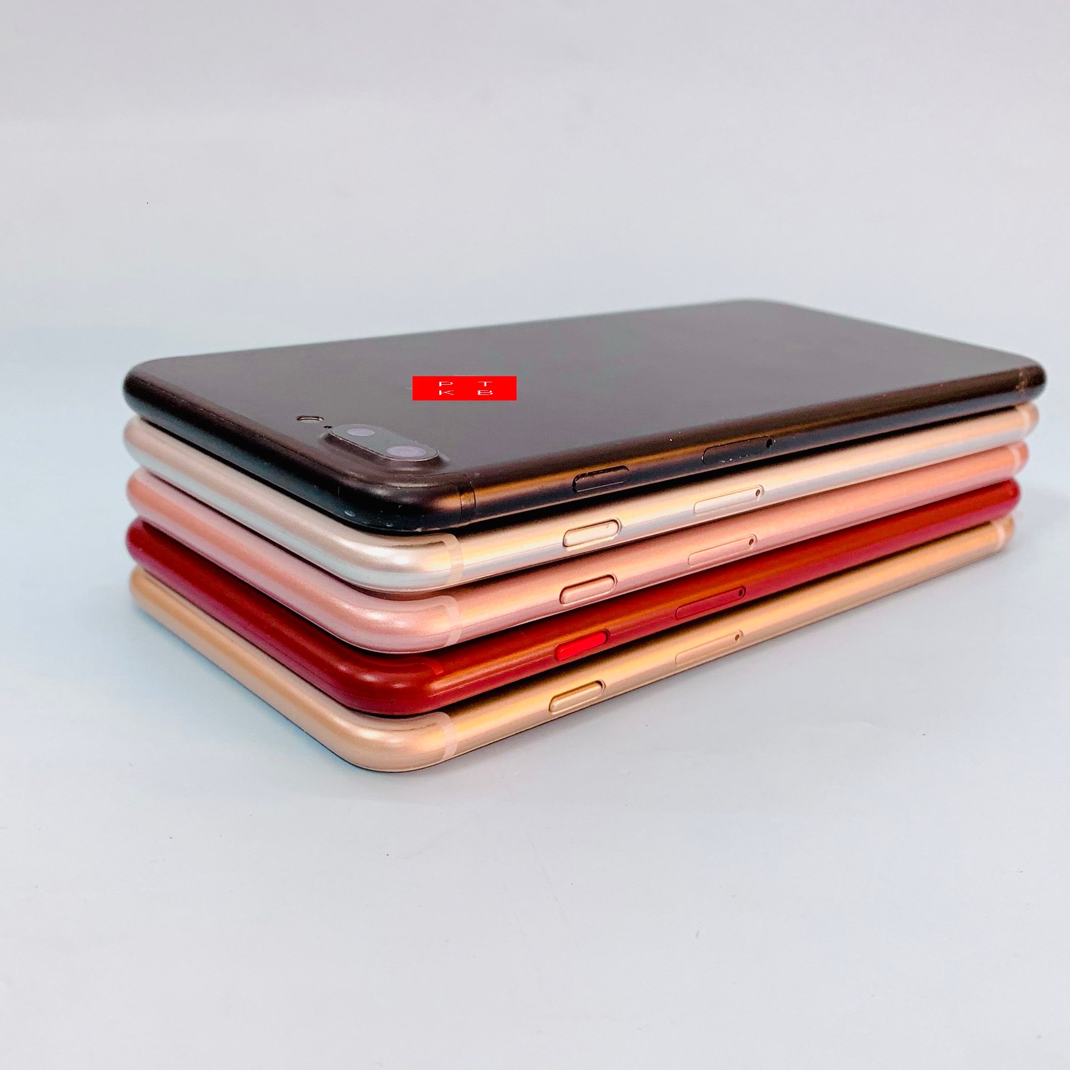 Mô hình trưng bày 7plus màu trắng, đỏ, đen, vàng, hồng