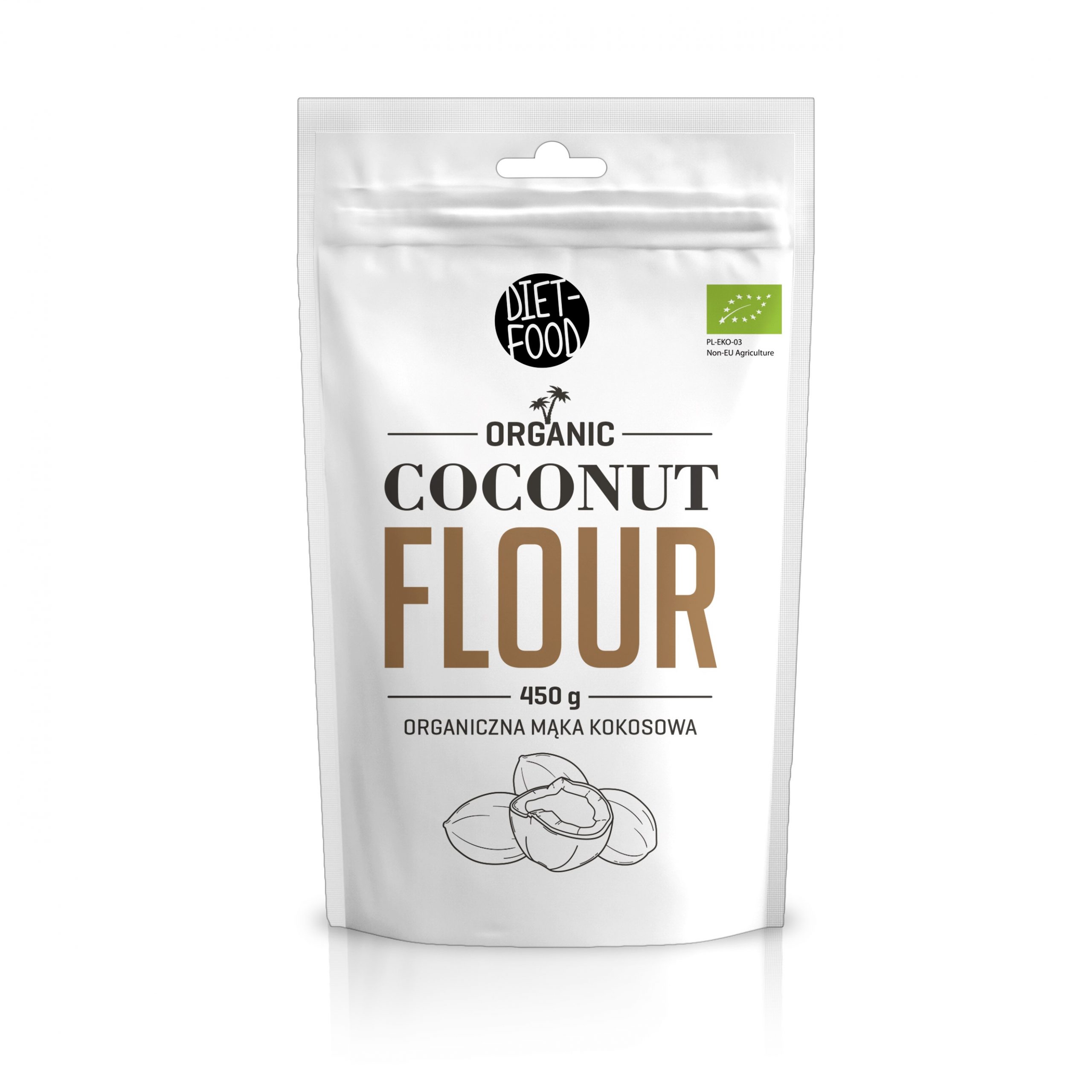 [DIET FOOD]Bột dừa hữu cơ (Organic Coconut Flour) - 450gr