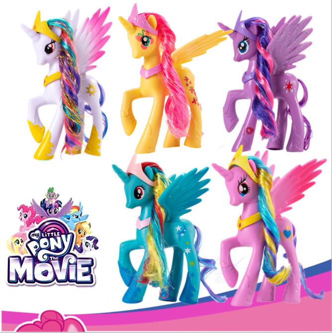 13 Ngựa Thiên Thần Pony (12 Ngựa 4cm-5cm+1 Ngựa 14cm)