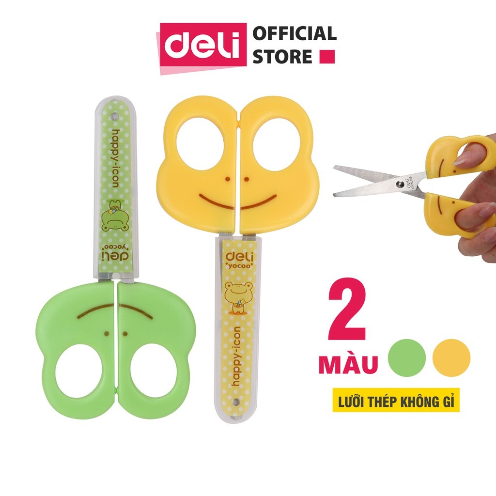 (1 Cây) Kéo học sinh 122mm DELI E6031