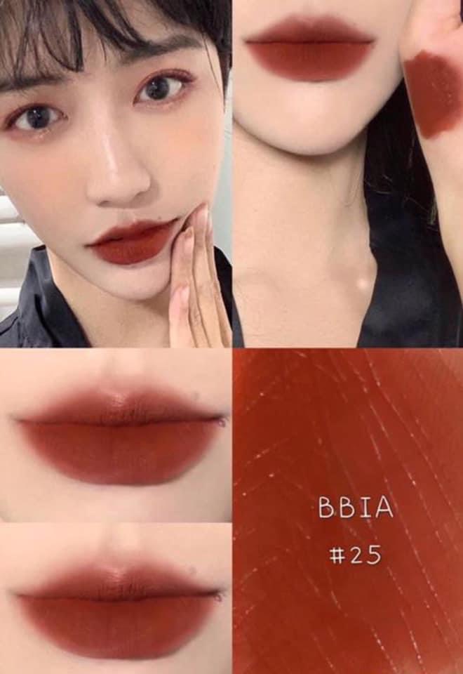 Son Kem Lì Bbia Last Velvet Lip Tint Version 5 - 25 Final Note