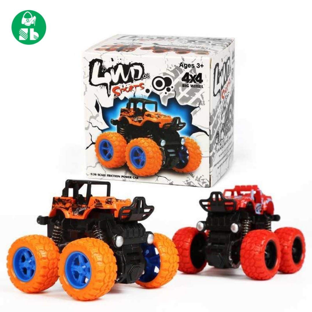 Xe trớn oto địa hình chạy bánh đà cho bé