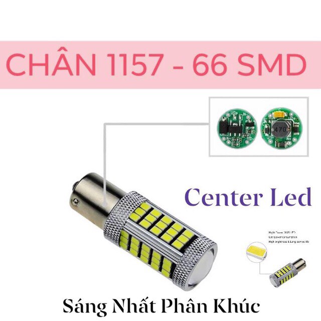 Đèn phanh, Stop NHẤP NHÁY F1 ( 66 tim )