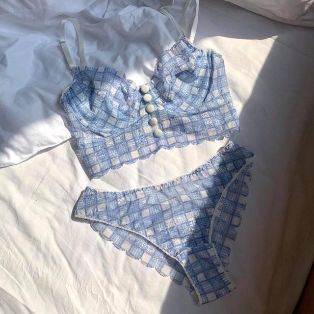 [SALE LỚN CUỐI NĂM 12-14.12]LACE - set candice có gọng không mút ( áo + quần)