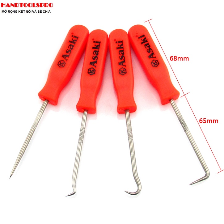 Bộ dụng cụ tháo phốt chặn Asaki AK-1084