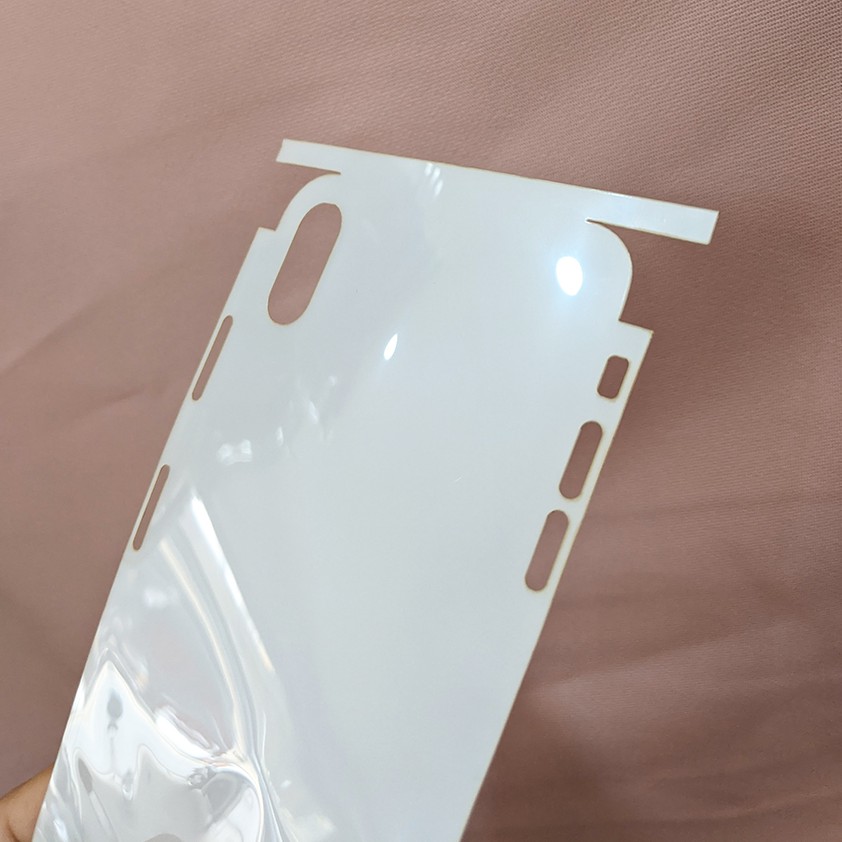 Miếng dán PPF 360 độ full đến từng lỗ loa Iphone Xs Max