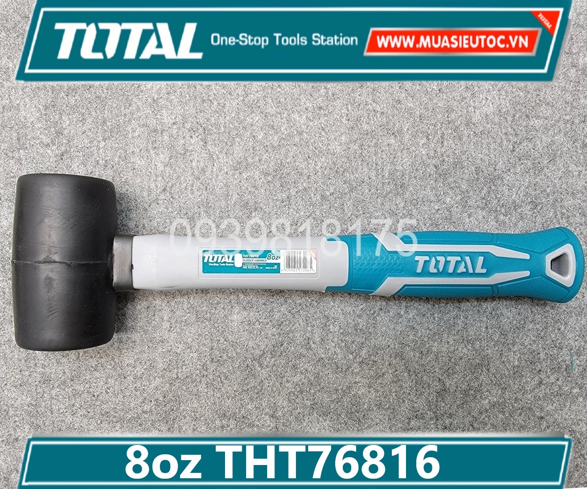ĐỒ NGHỀ TOTAL Búa cao su THT76816 - THT761616