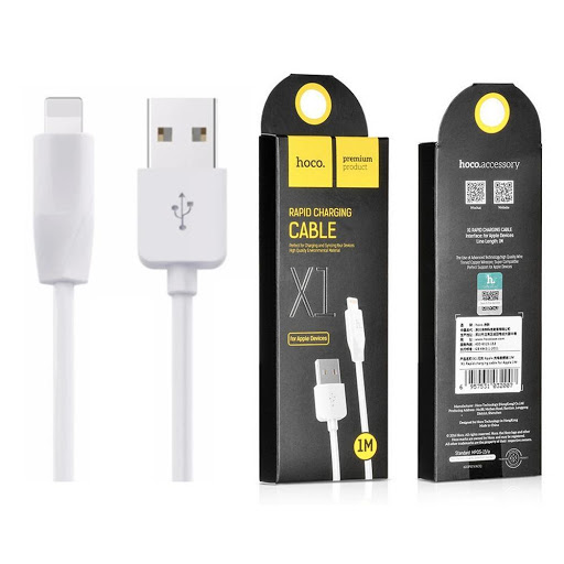 [HCM]CÁP LIGHTING HOCO X1 DÀI 1M I.PHONE