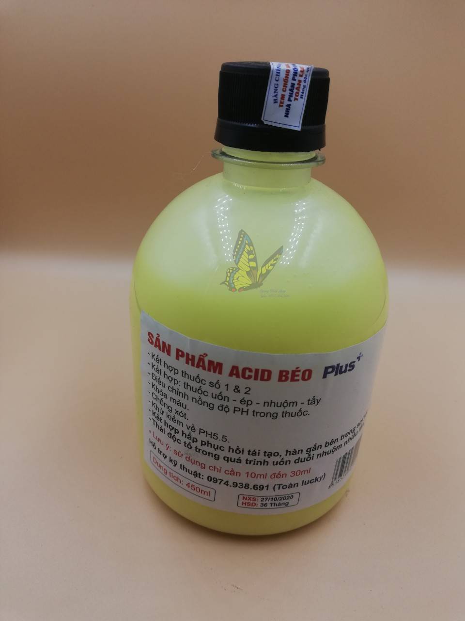 Axit béo dung dịch phục hồi tóc