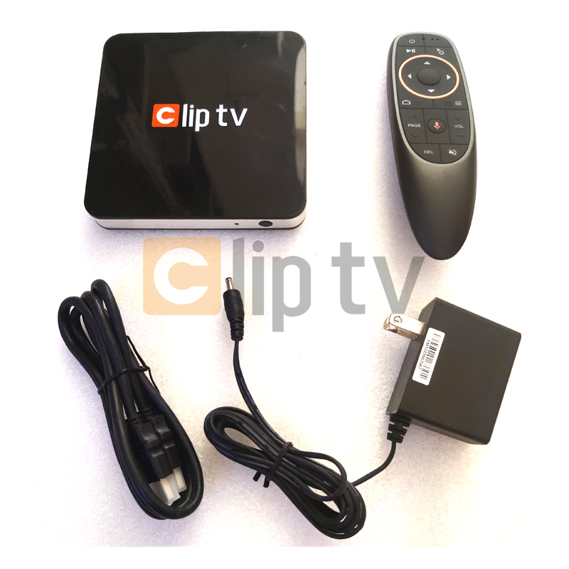 Android TV Box Clip TV thanh lý đầy đủ phụ kiện