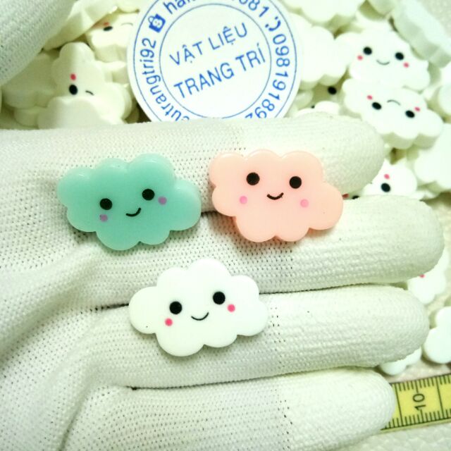 [HCM]Đám Mây Mặt Cười Charm Slime [1 cái ]