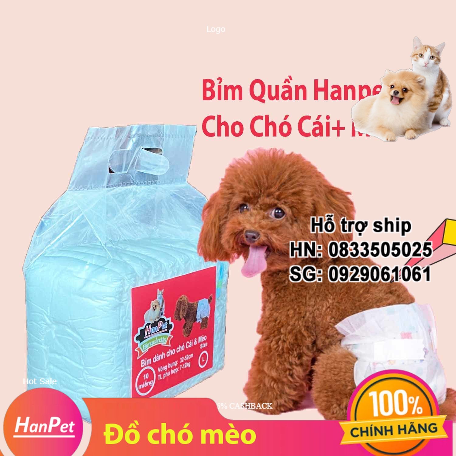 Hanpet - Bỉm chó & Tã lót khay vệ sinh chó / tã giấy lót chuồng chó / giấy lót chuồng chó mèo / tã giấy lót chuồng chó, lót sàn xe/ giấy vệ sinh chuột hamster / bỉm chó mèo / bỉm miếng lót chó / giấy thấm hút cho thú cưng