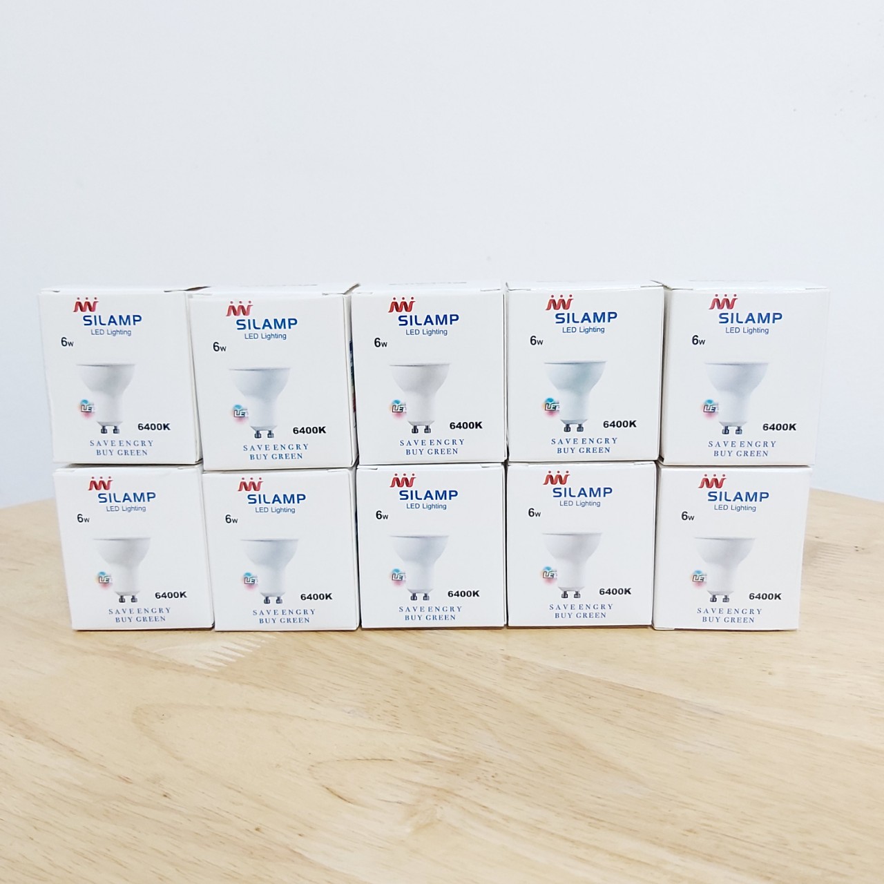 COMBO GU10 6w 10 BÓNG
