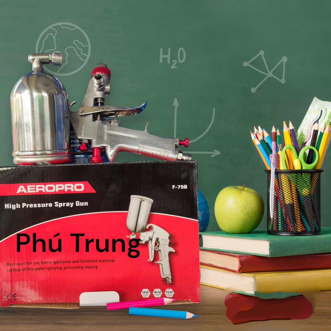 SÚNG PHUN SƠN F75 CHÍNH HÃNG