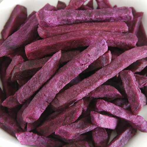 500 gr - 1 kg khoai lang tím sấy cọng