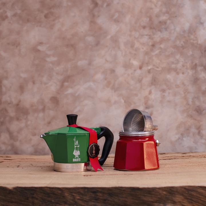 [HCM/HN] ẤM PHA CÀ PHÊ BIALETTI MOKA EXPRESS 3 MÀU (3 CUP)