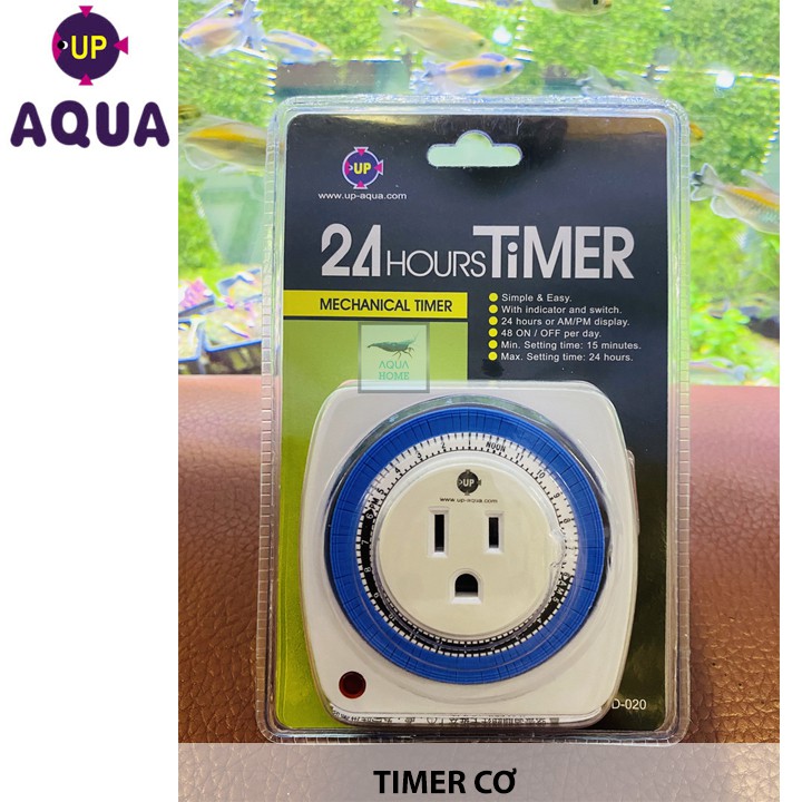 Thiết bị hẹn giờ cơ, timer cơ Up Aqua D020