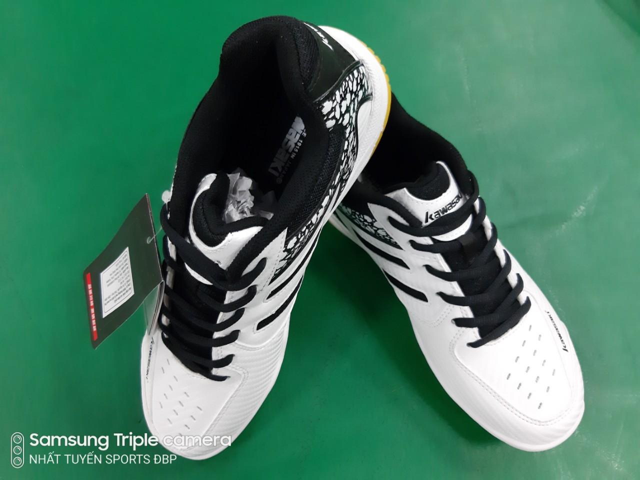 Kawasaki k063 (genuine) white/black shoes