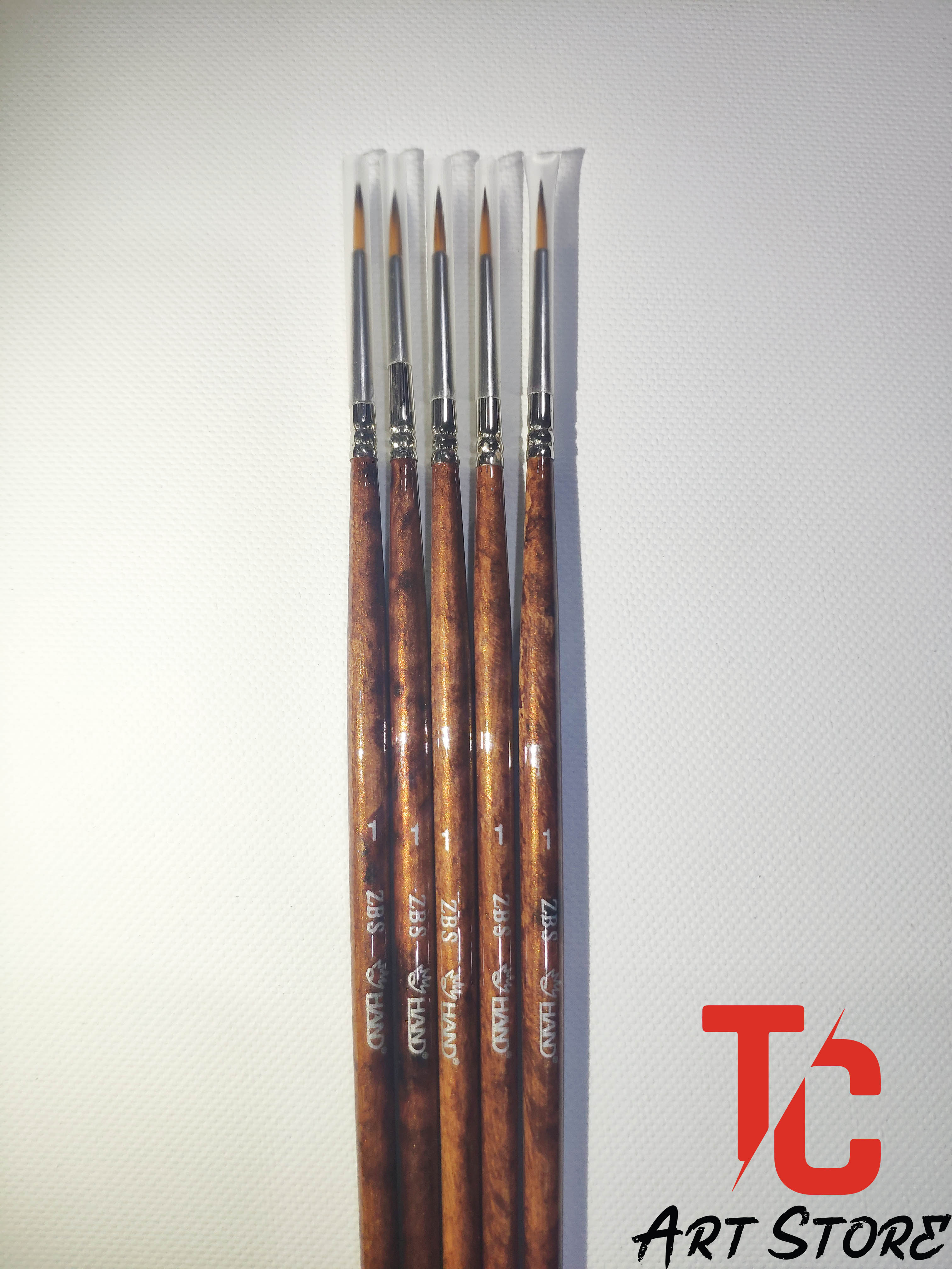 [TC Art Store] Cọ vẽ đầu nhọn HAND ZBS (Cọ vẽ đầu tròn)