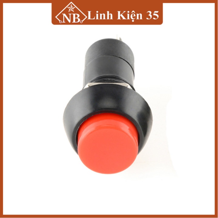 1 Nút nhấn đề 3A-250VAC không giữ trạng thái ( nhấn nhả )