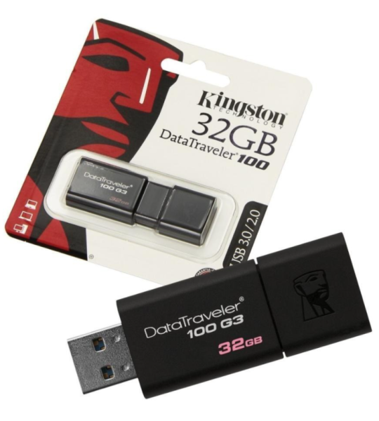 Bảng giá USB Kingston DT100G3 32GB 3.0 Phong Vũ