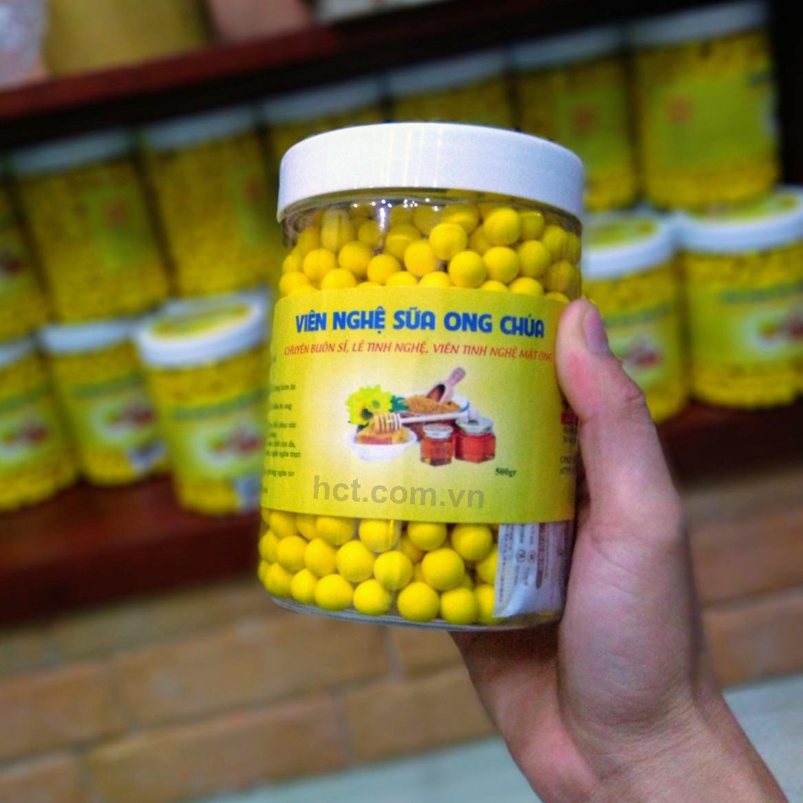 Viên tinh nghệ mật ong rừng 100g