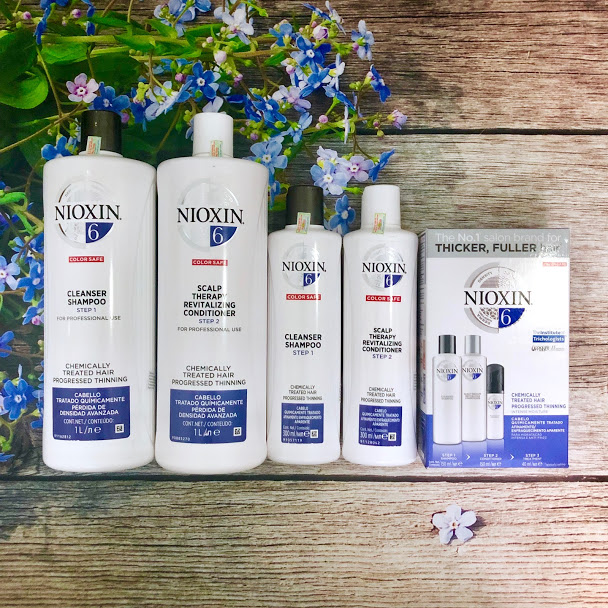 [HCM]DẦU GỘI / XẢ NIOXIN CHỐNG RỤNG TÓC ( HỆ THỐNG 6) 300ML