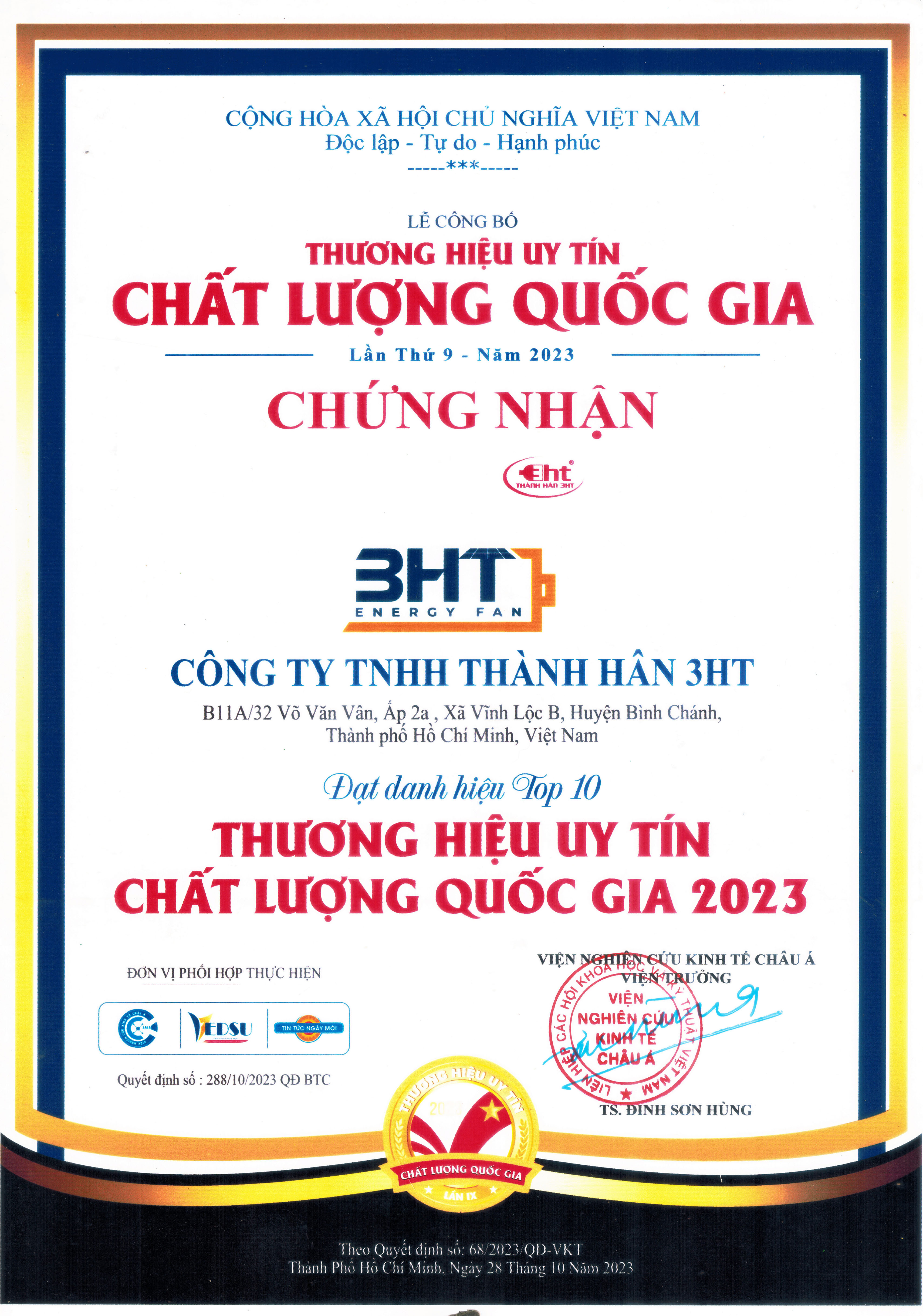 SATOR QUẠT B3 & B4 30% ĐỒNG HÀNG CTY 3HT