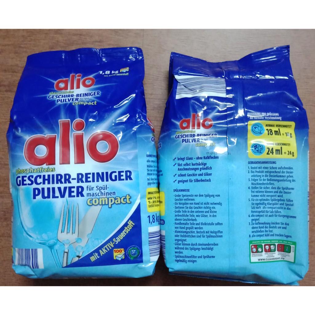 BỘT RỬA BÁT ALIO 1,8KG