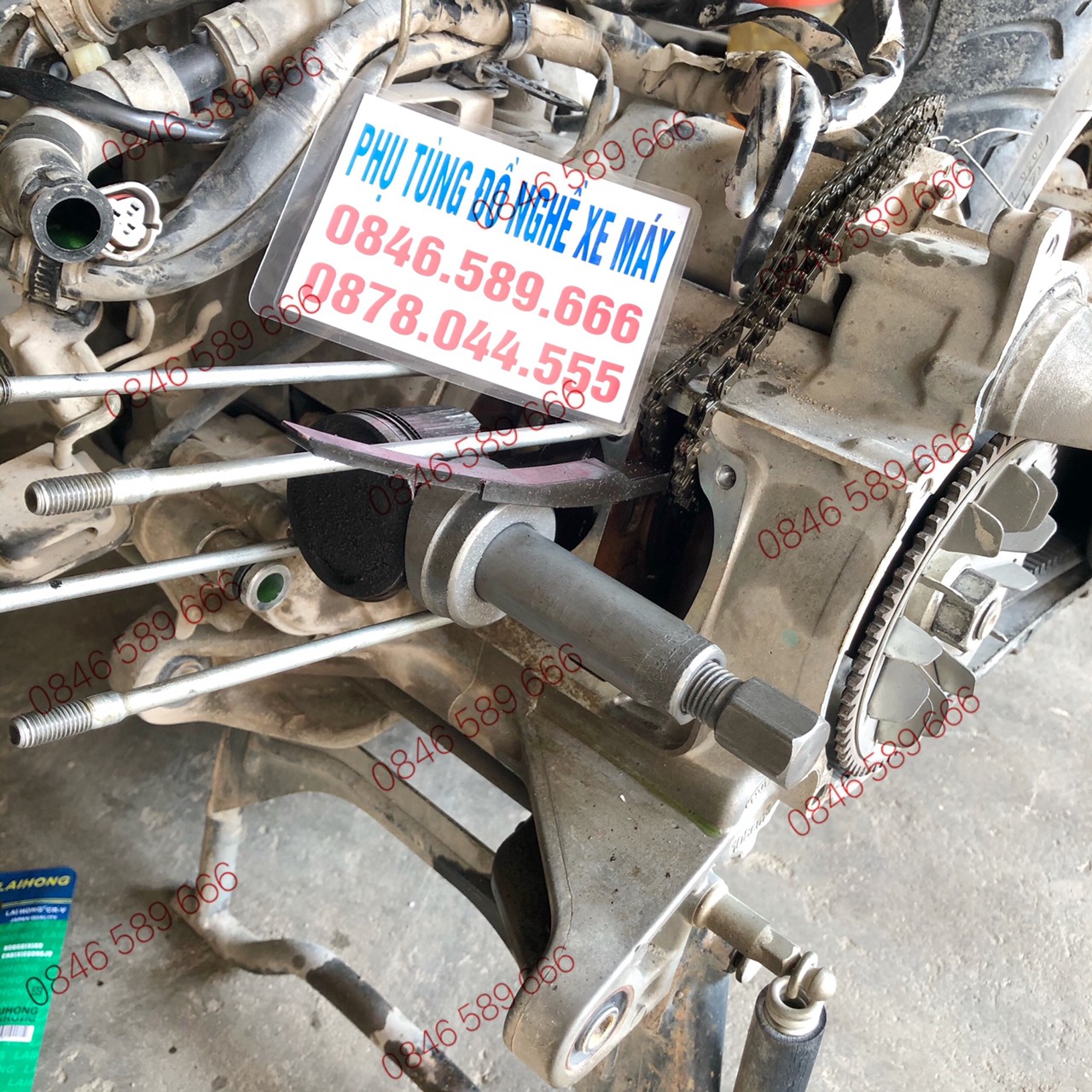 Vam  Cảo Tháo Ắc  Piston  Xe Máy
