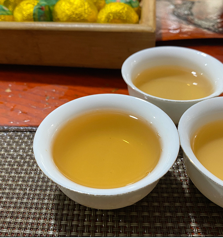 Trà phổ nhĩ quýt (1 viên)