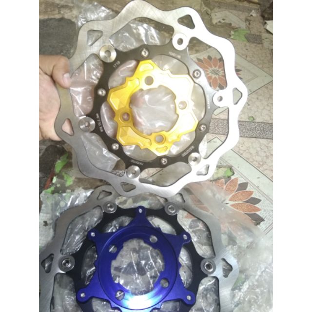 Đĩa trước KTM kèm lòng nhôm Gắn Wave / Dr / Sirus / Ex 135 / Wave a / Wave Rs