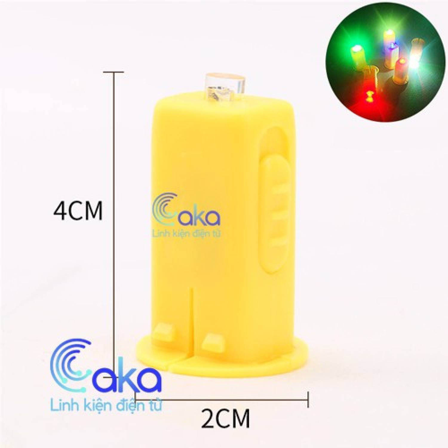 Đèn led trυng thu 7 màu nhấp nháy làm đèn lồng