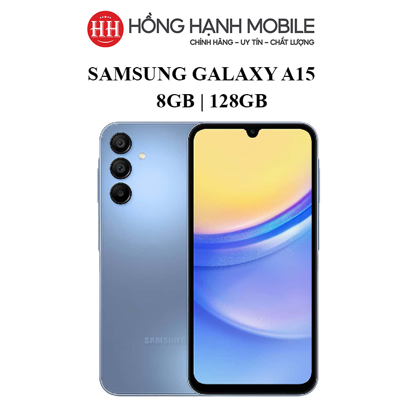 Điện Thoại Samsung A15 8GB/128GB - Hàng Chính Hãng