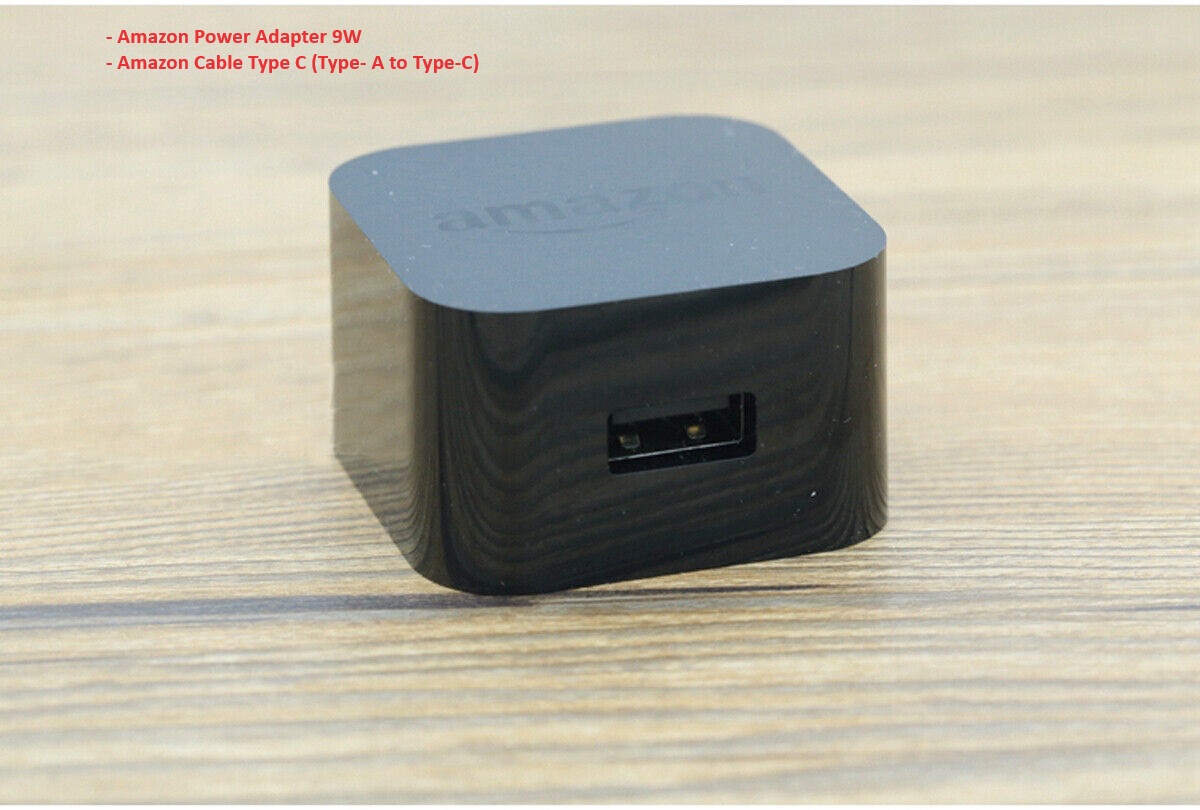 [USED] Sạc, cáp cho máy đọc sách Kindle Chính hãng Amazon (Micro USB, Type C)