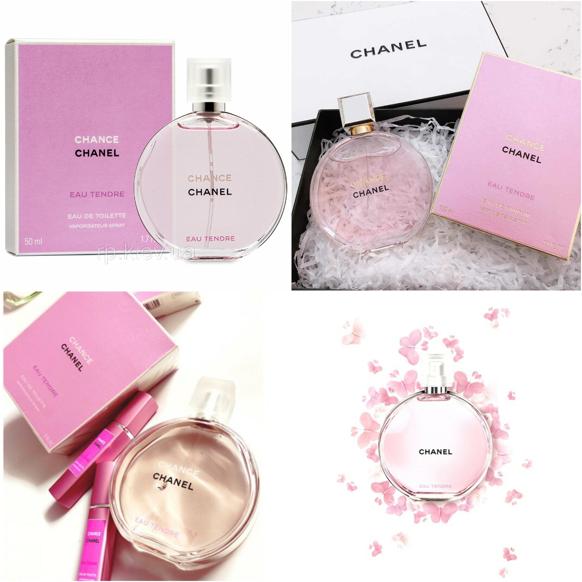 Nước hoa nữ Chance chai hồng