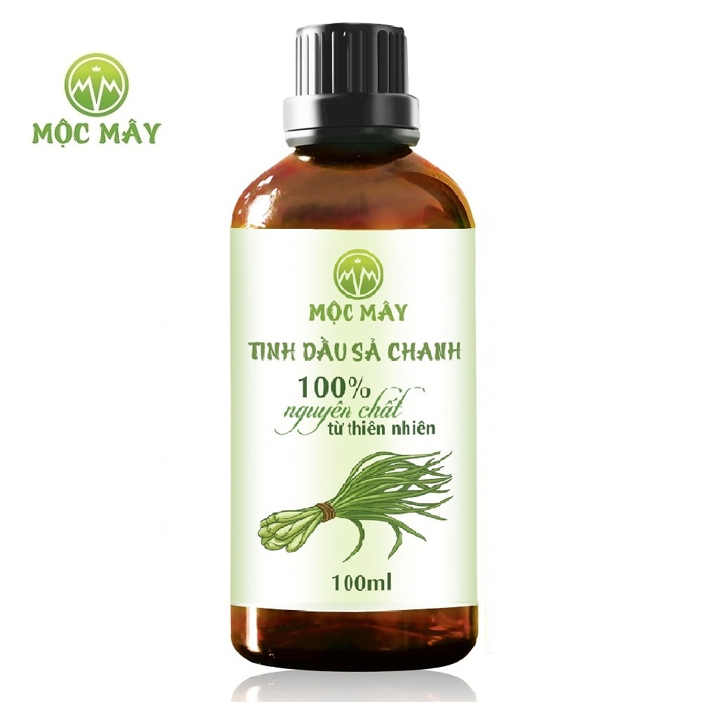 Tinh dầu sả chanh Mộc Mây - tinh dầu nguyên chất từ thiên nhiên, xông phòng, thơm phòng, thư giản, đuổi muỗi, đạt tiêu chuẩn xuất khẩu