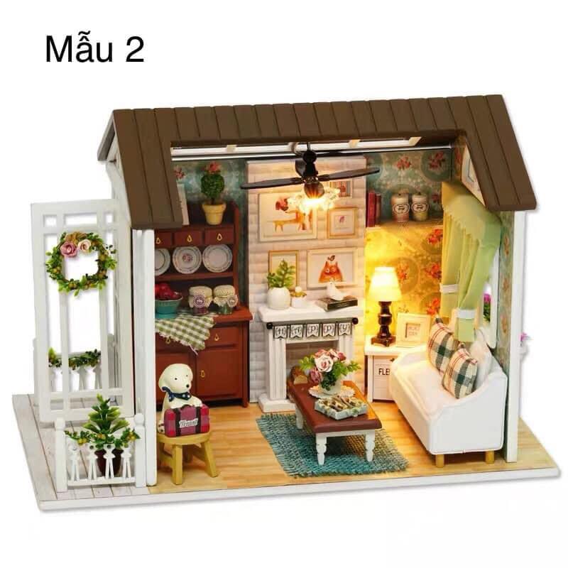 ĐỒ CHƠI LẮP RÁP MÔ HÌNH NHÀ 3D DỄ THƯƠNG DIY CUTE ROOM