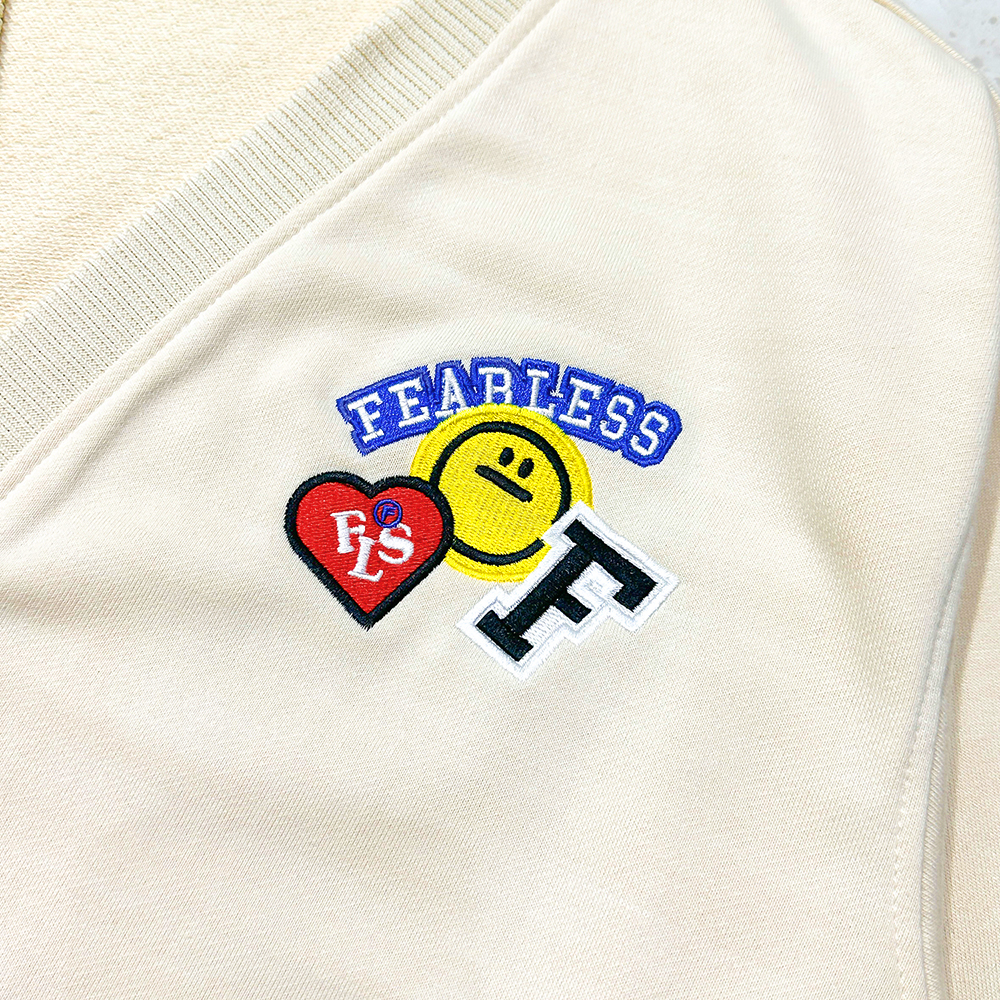 Áo khoác cardigan FEARLESS basic chân cua