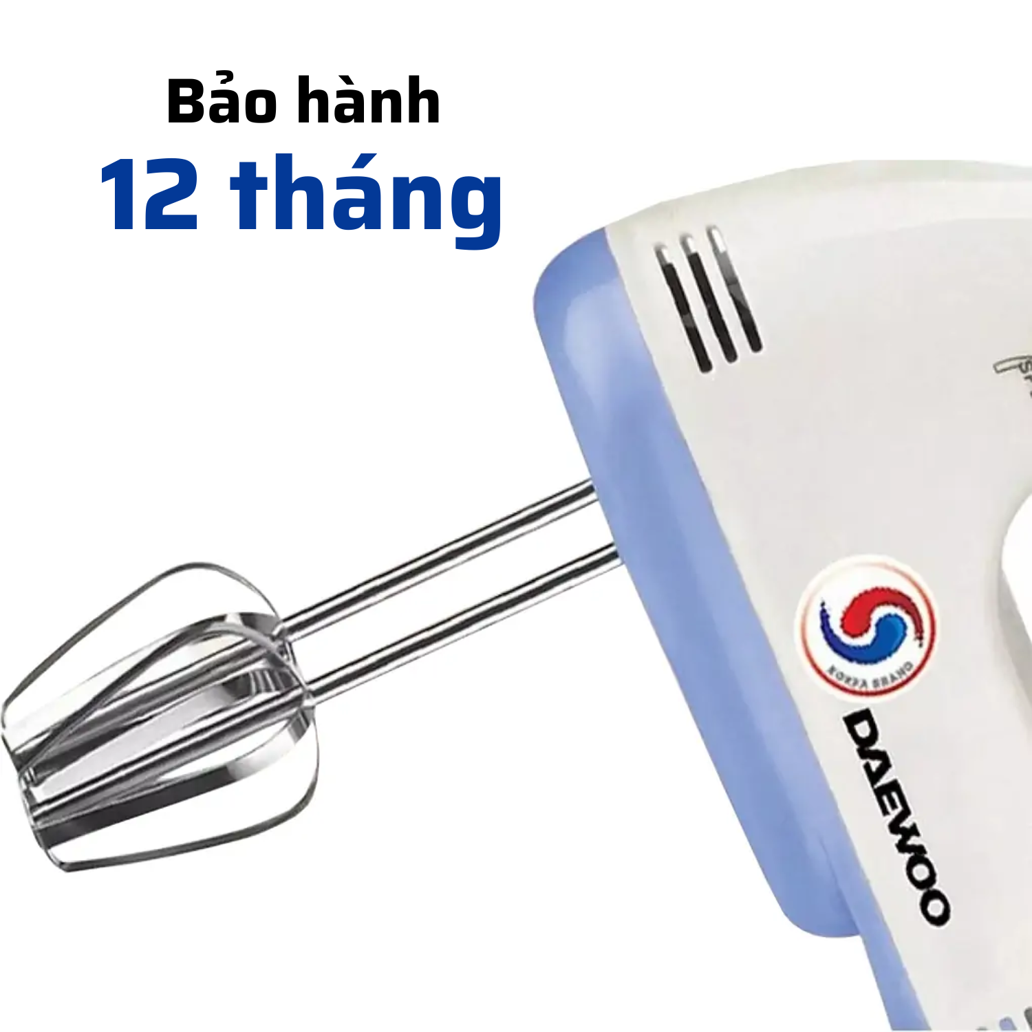 Daewoo Máy đánh trứng DWHM-318 (150w) - Hàng chính hãng