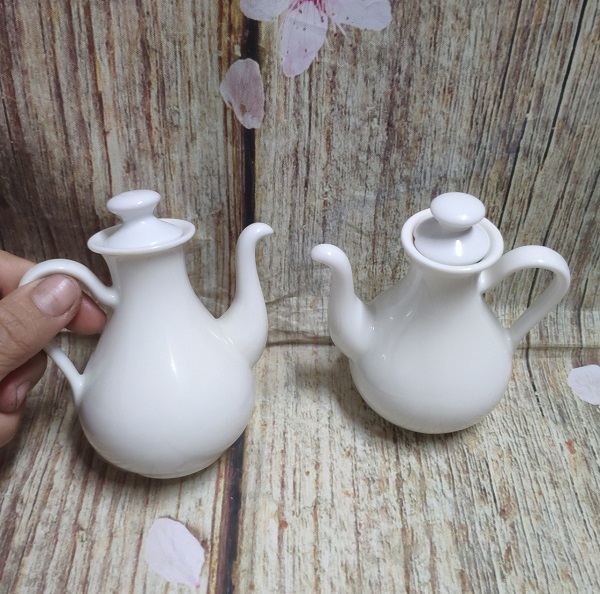 bình đựng nước chấm sứ Minh Long - bình đựng nước chấm