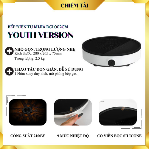 [HCM]Bếp điện từ Mijia DCL002CM youth version