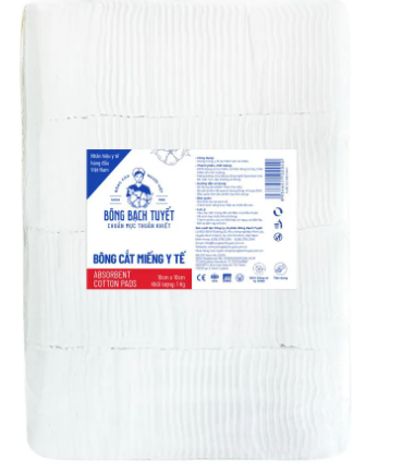 Bông Cắt Miếng Y Tế 2*2cm