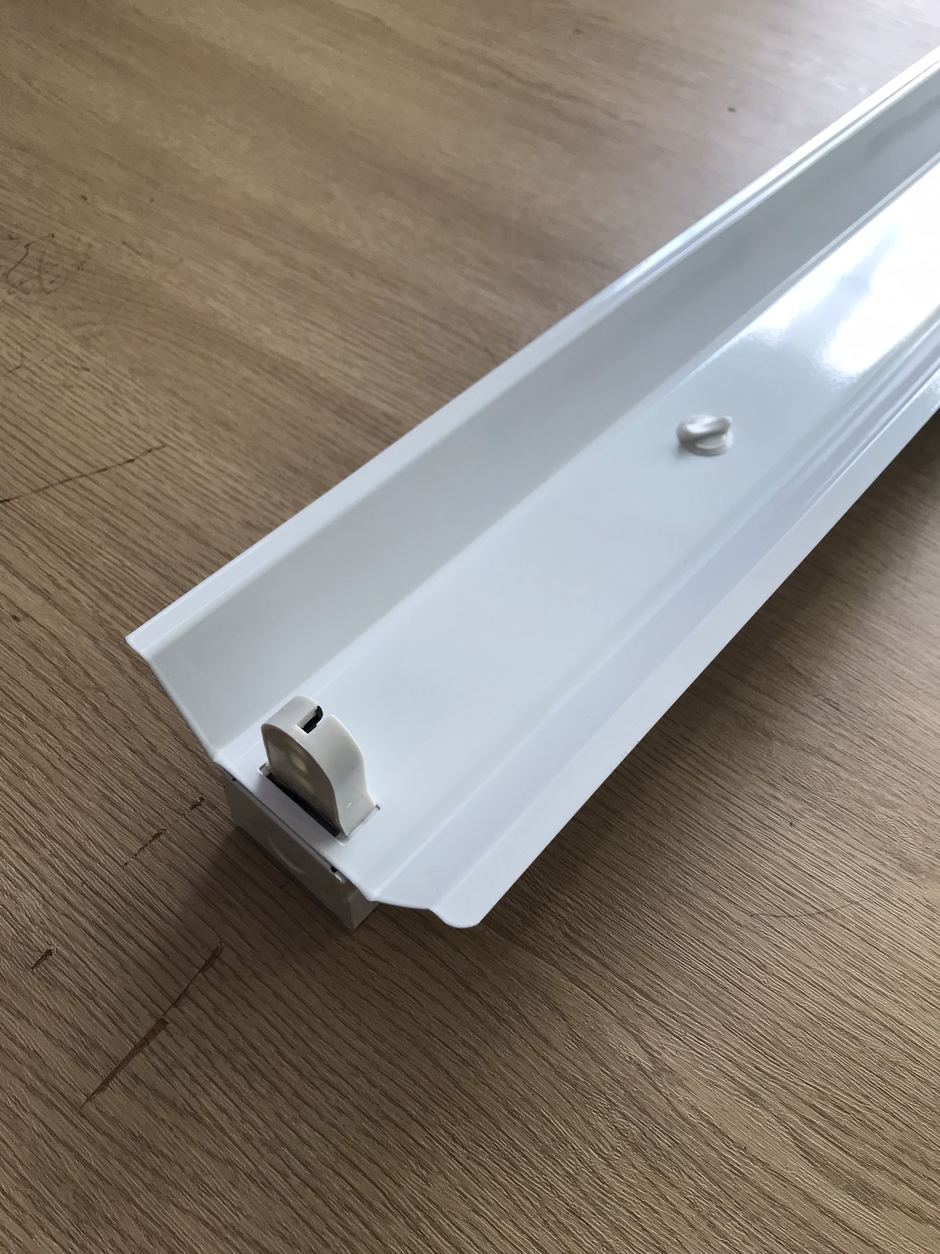 [HCM]Máng đèn LED - Máng chóa đèn đơn T8 1m2 - LS - C1 - 120