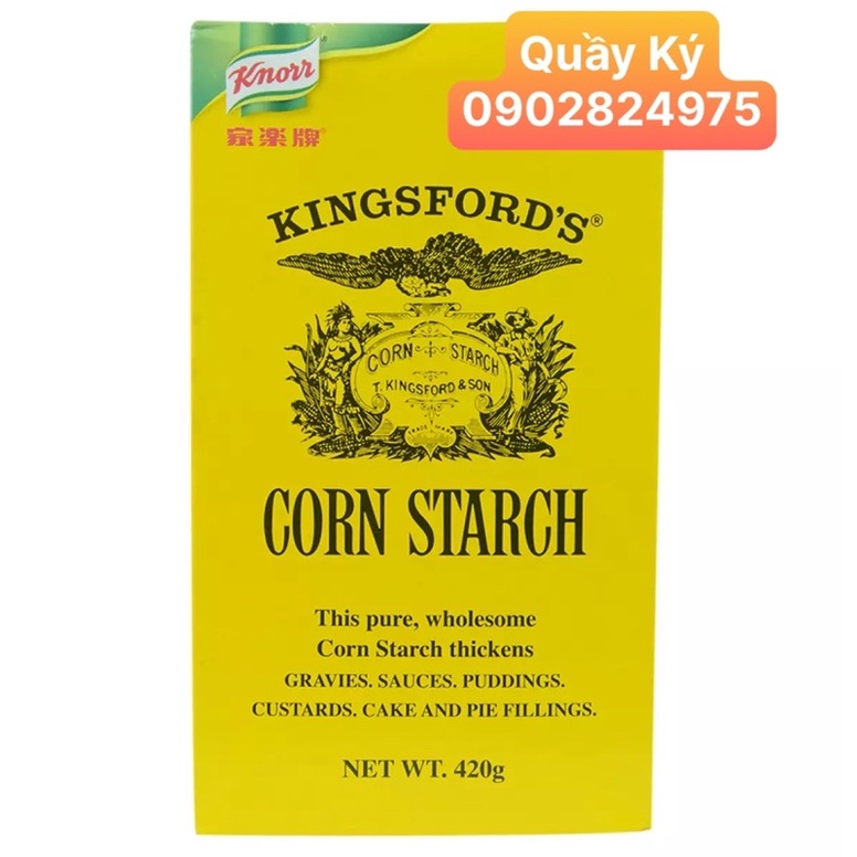 Bột bắp knorr kingsford corn starch 420g