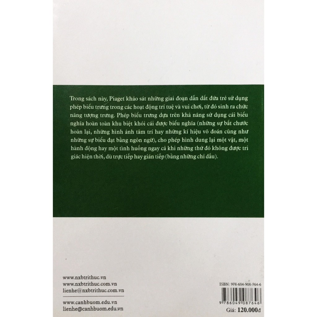 Sách - Sự Hình Thành Biểu Tượng Ở Trẻ Em