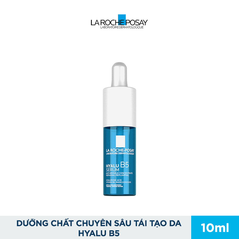 Dưỡng chất dưỡng ẩm chuyên sâu giúp hỗ trợ quá trình tái tạo da la roche-posay hyalu b5 serum