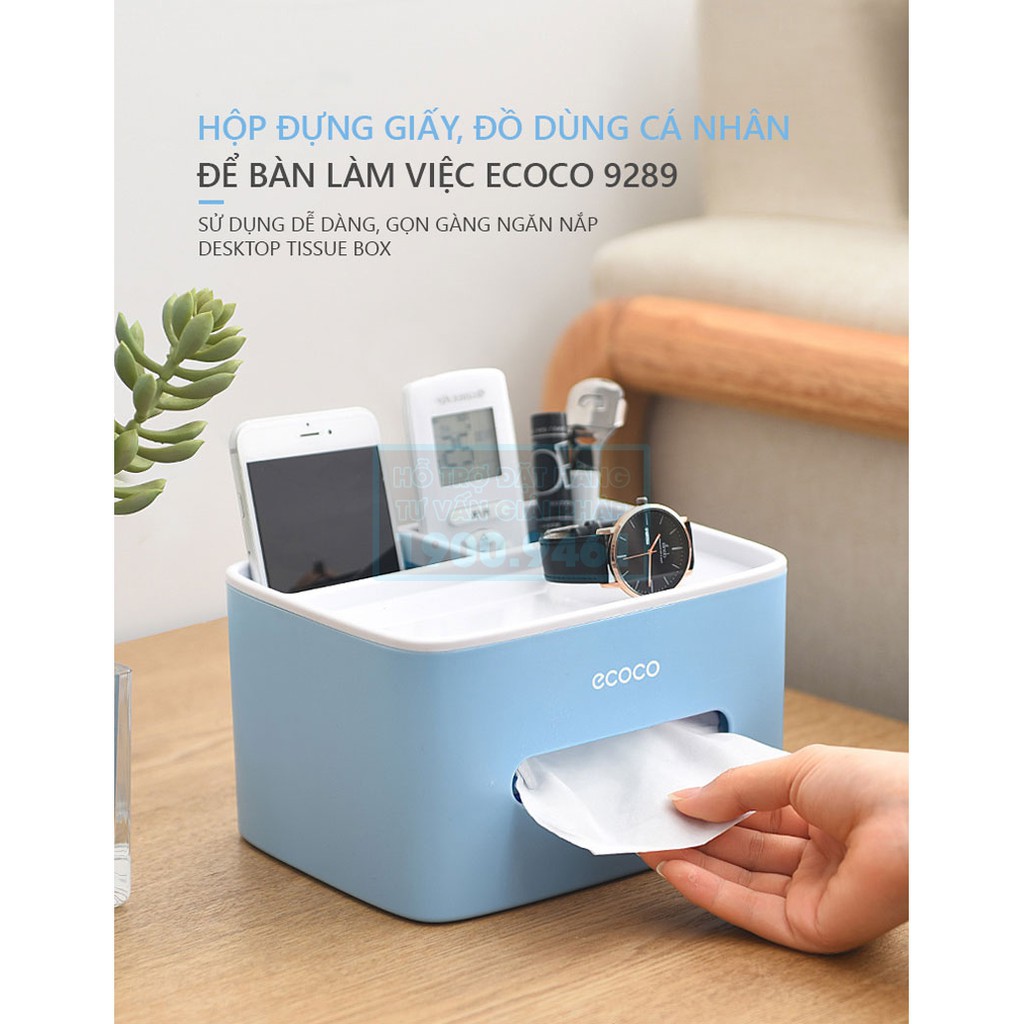 [HCM][ NHỰA CAO CẤP ] - HỘP ĐỰNG KHĂN GIẤY VẬT DỤNG ĐA NĂNG