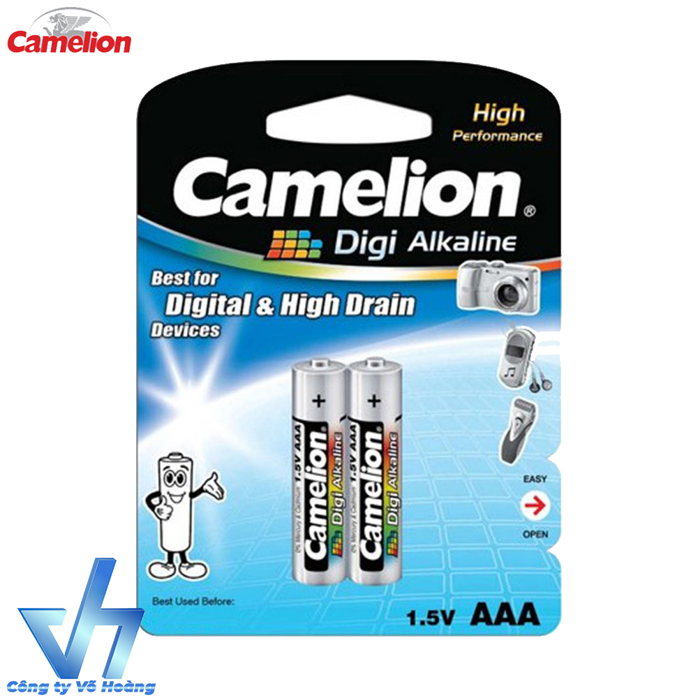 Bộ 2 pin AAA Camelion Alkaline Digi
