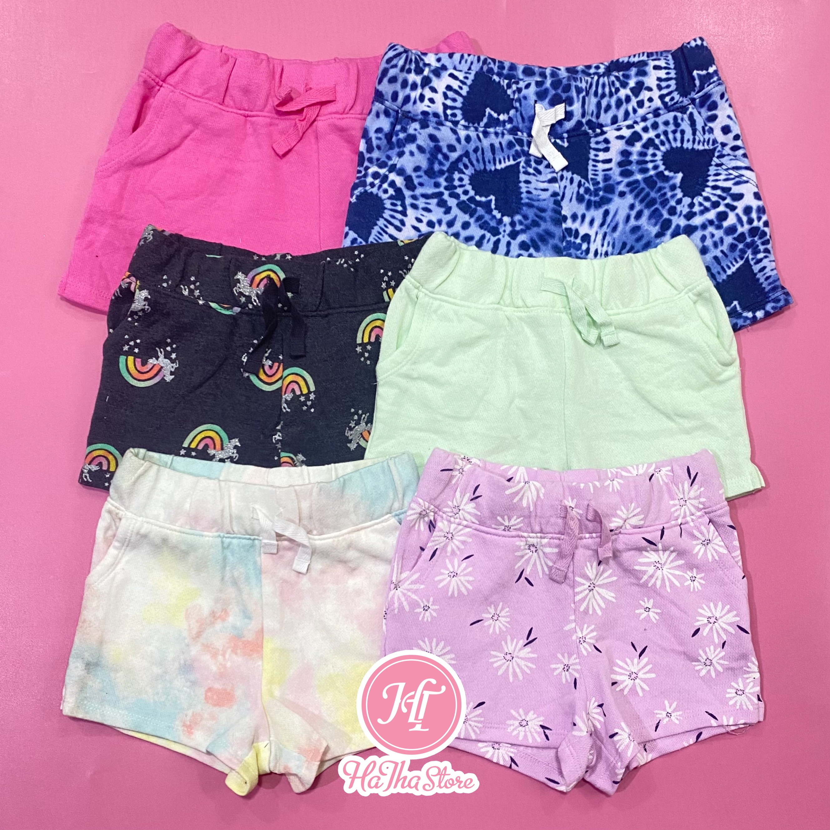 (8-38kg) Quần short thun Jumping bé gái